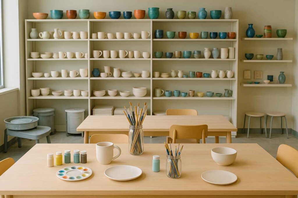 pottery studio interior local business directory | GPS: 49.152829, -122.950715