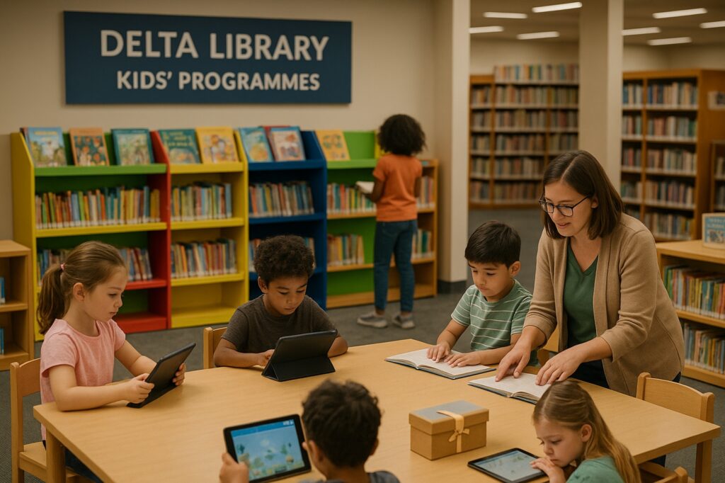 delta library kids programmes reading activities and learning Educational Fun for Kids: New Westminster BC