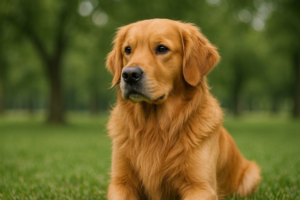 golden retriever dog in park delta | GPS: 49.102054, -123.049136 golden retriever dog in park delta | GPS: 49.102054, -123.049136