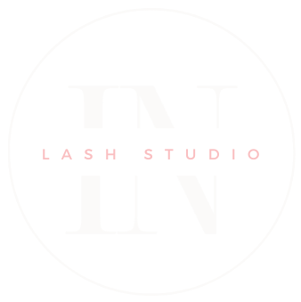 Lash Studio Port Moody logo featuring pink text and elegant monogram design