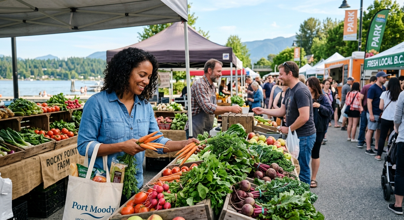 Port Moody BC — Port Moody BC Farmers Markets Fresh Local