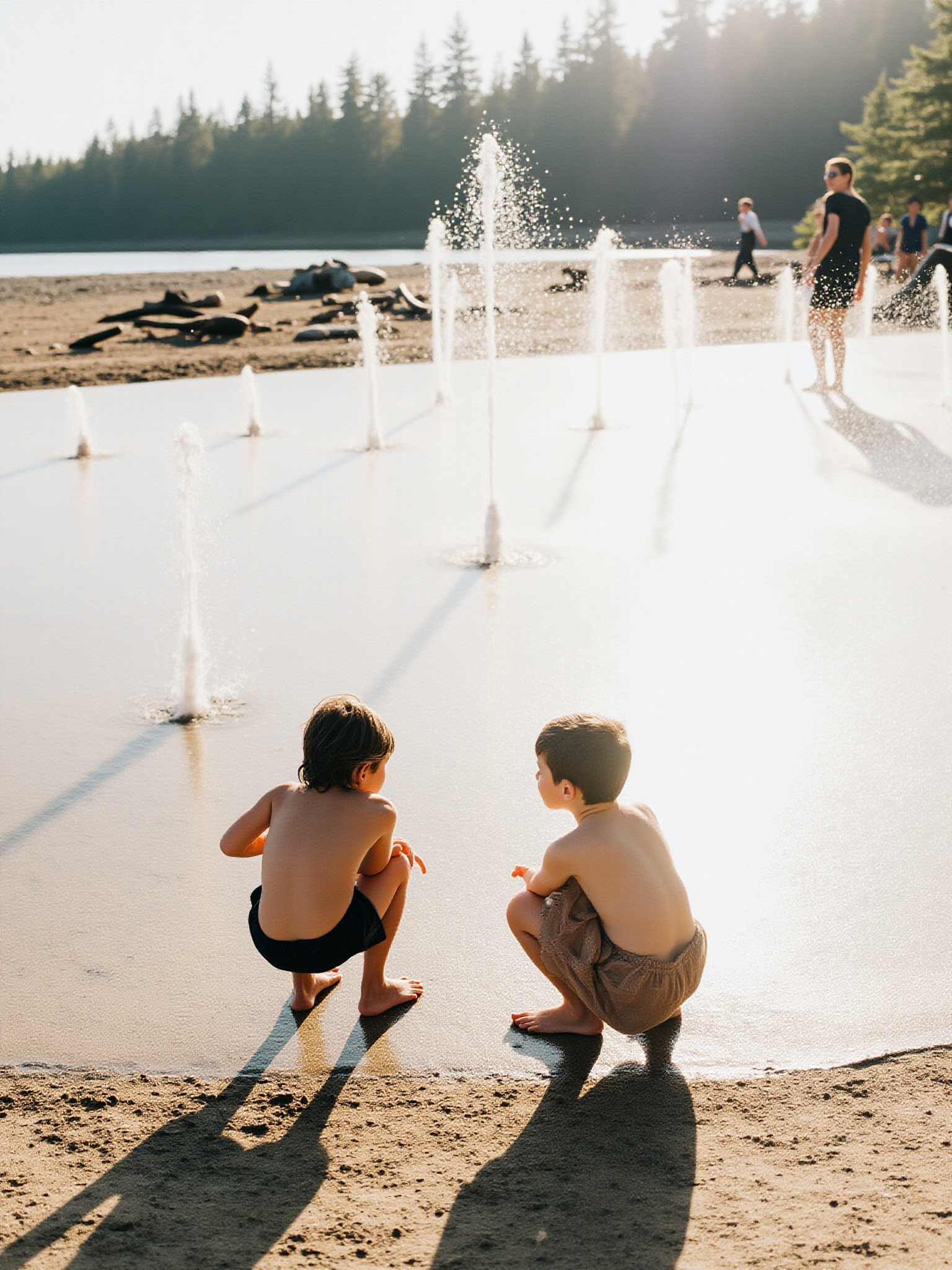 Water Park, Playground, and Family Amenities